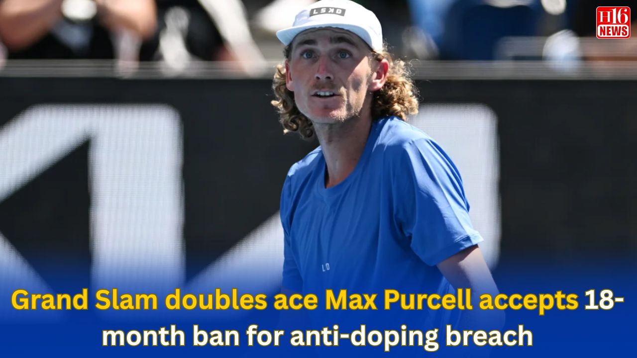 Grand Slam doubles ace Max Purcell accepts 18-month ban for anti-doping breach
